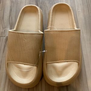 Tan Foam Sandals